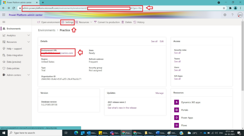 Create Application User in Dynamics CRM
